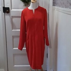 Stonebridge red 12 long sleeve dress Christmas 🎄